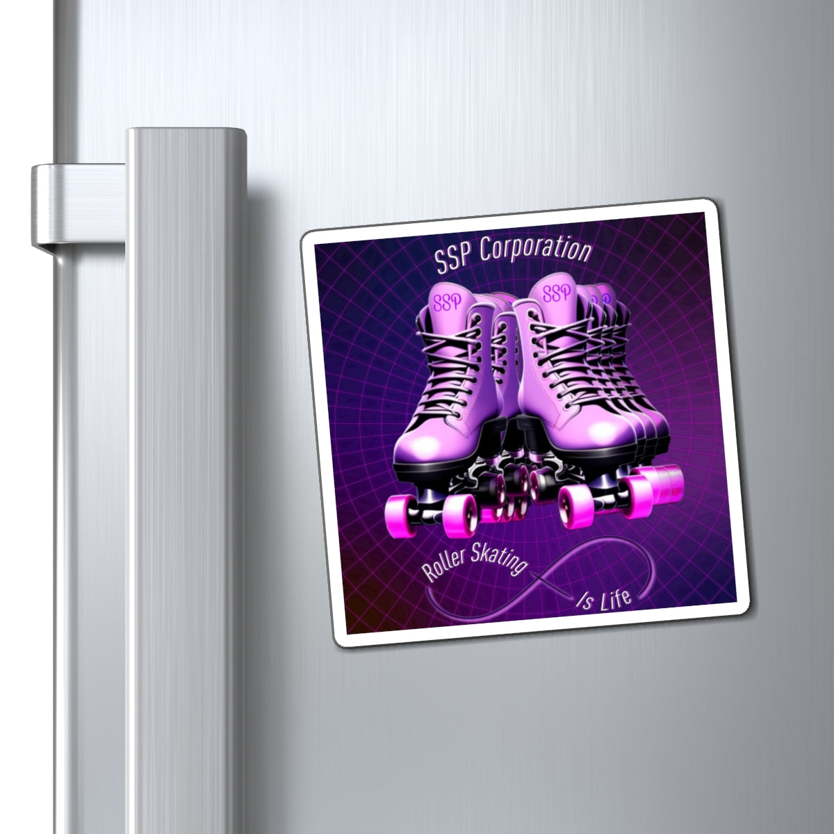 Roller Skating is Life - SSP Corp Magnet