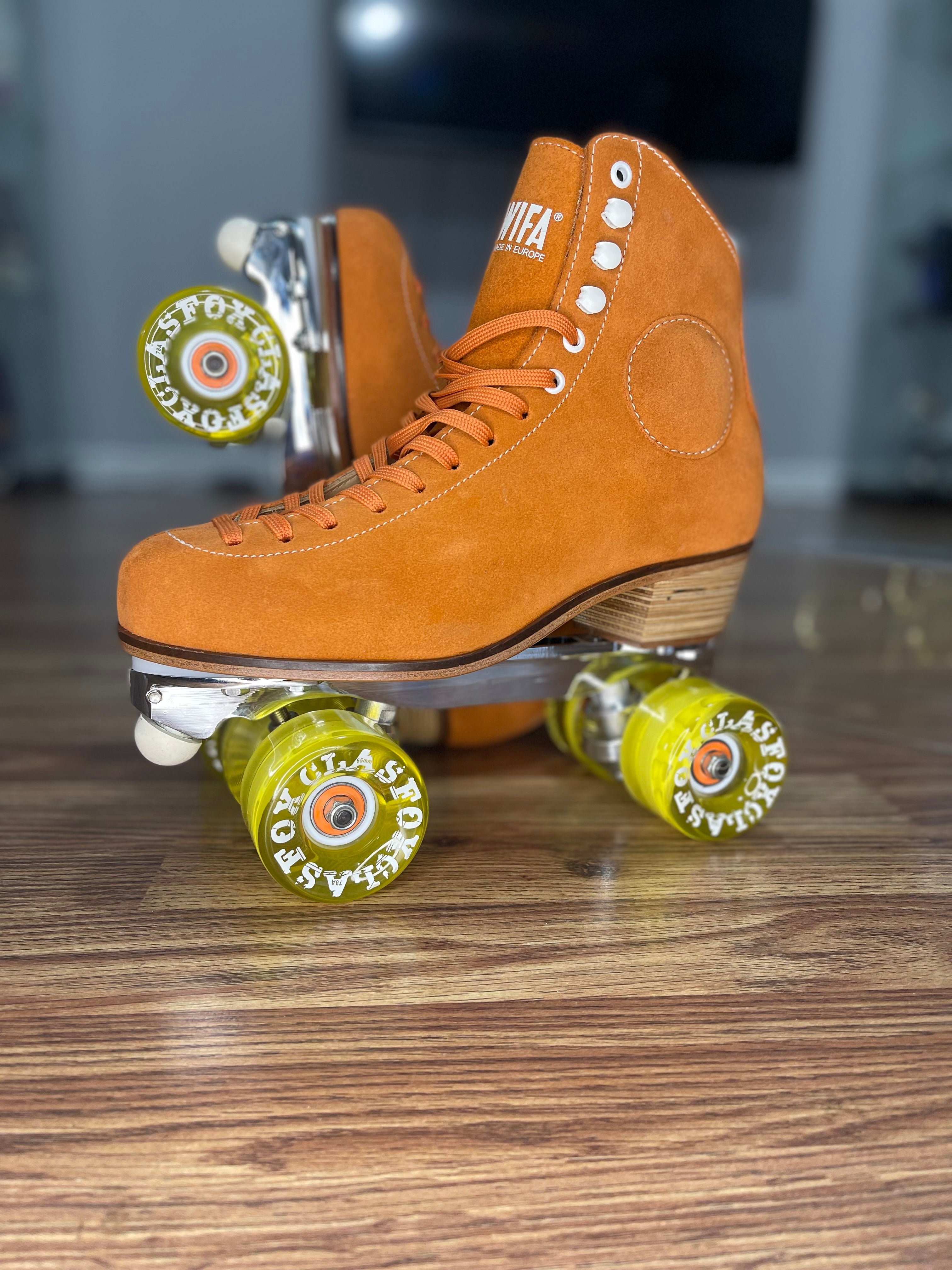 One of a Kind WIFA Street Suede - Orange – Shauwney's Skate Palace