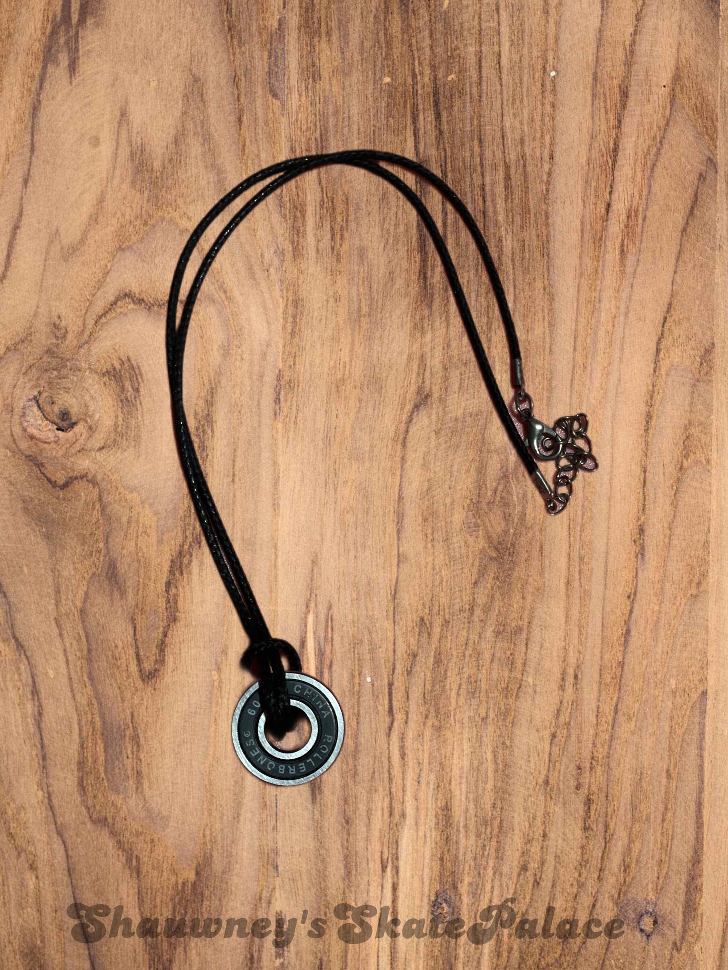 Upcycled Roller Skate Bearing Necklace