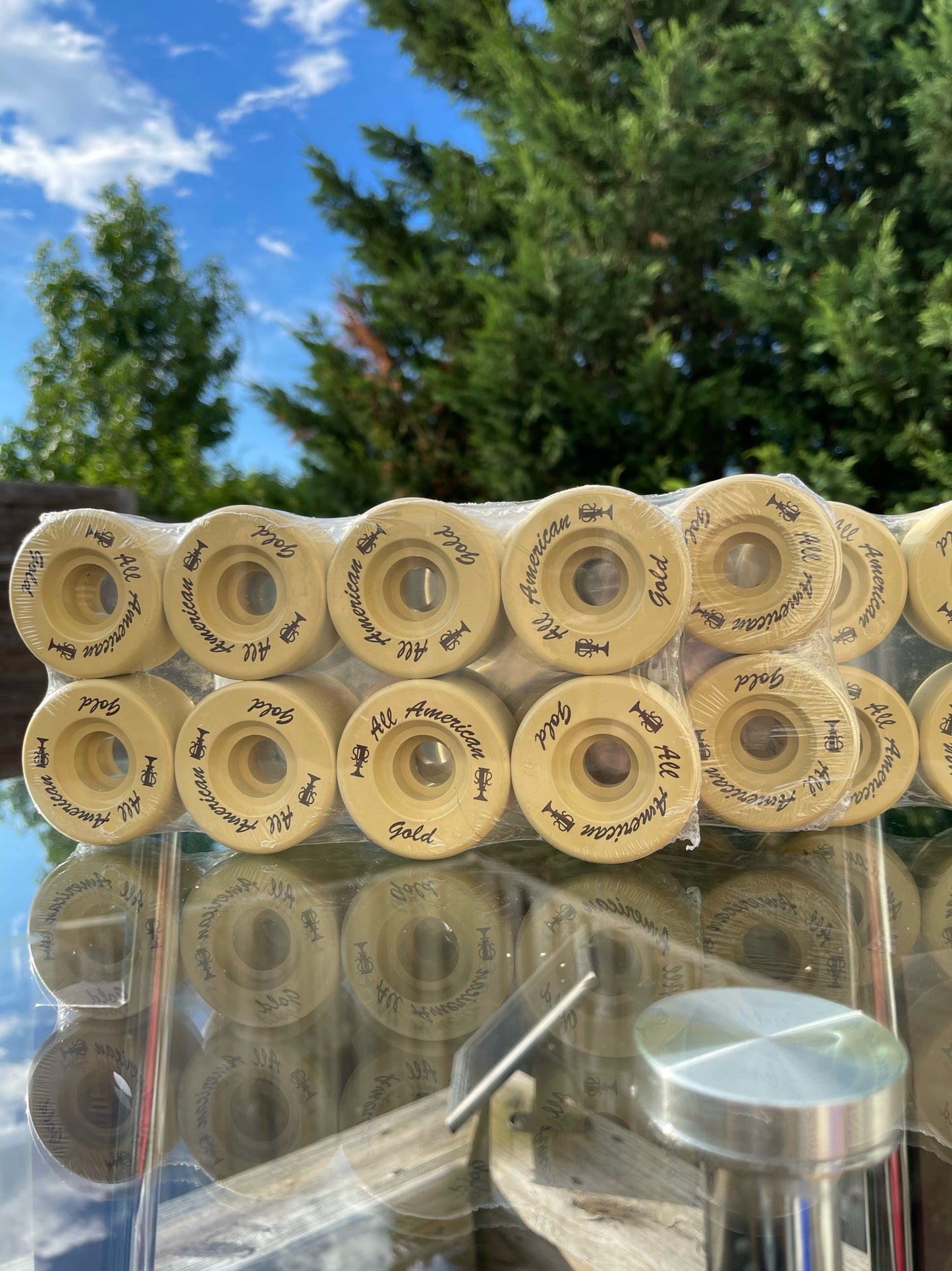 Sure-Grip All American Gold Indoor Wheels 101a