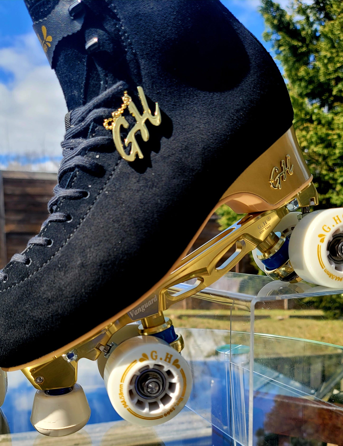 Black & Gold GH Street Maven Pro Skates
