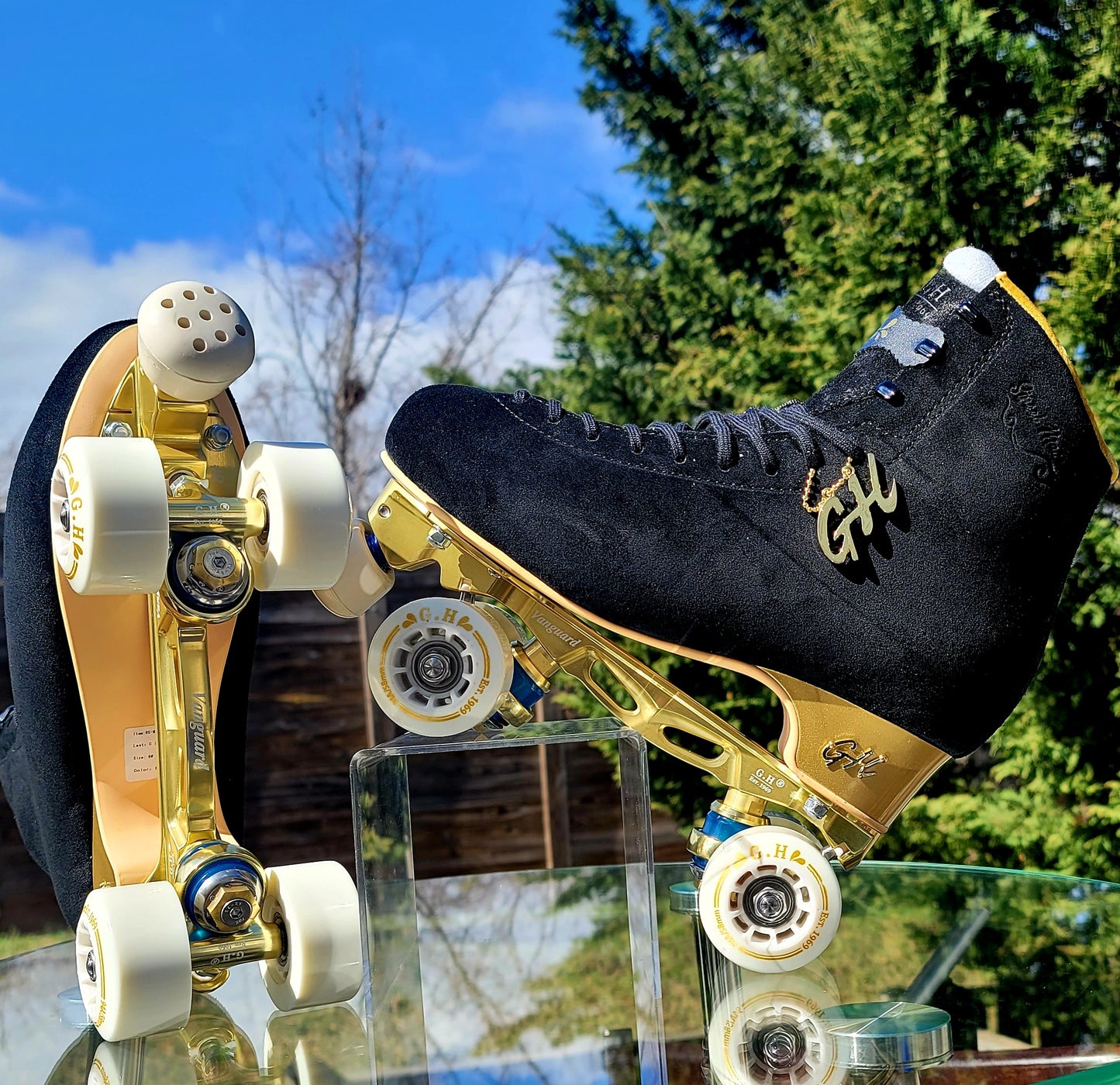 Black & Gold GH Street Maven Pro Skates