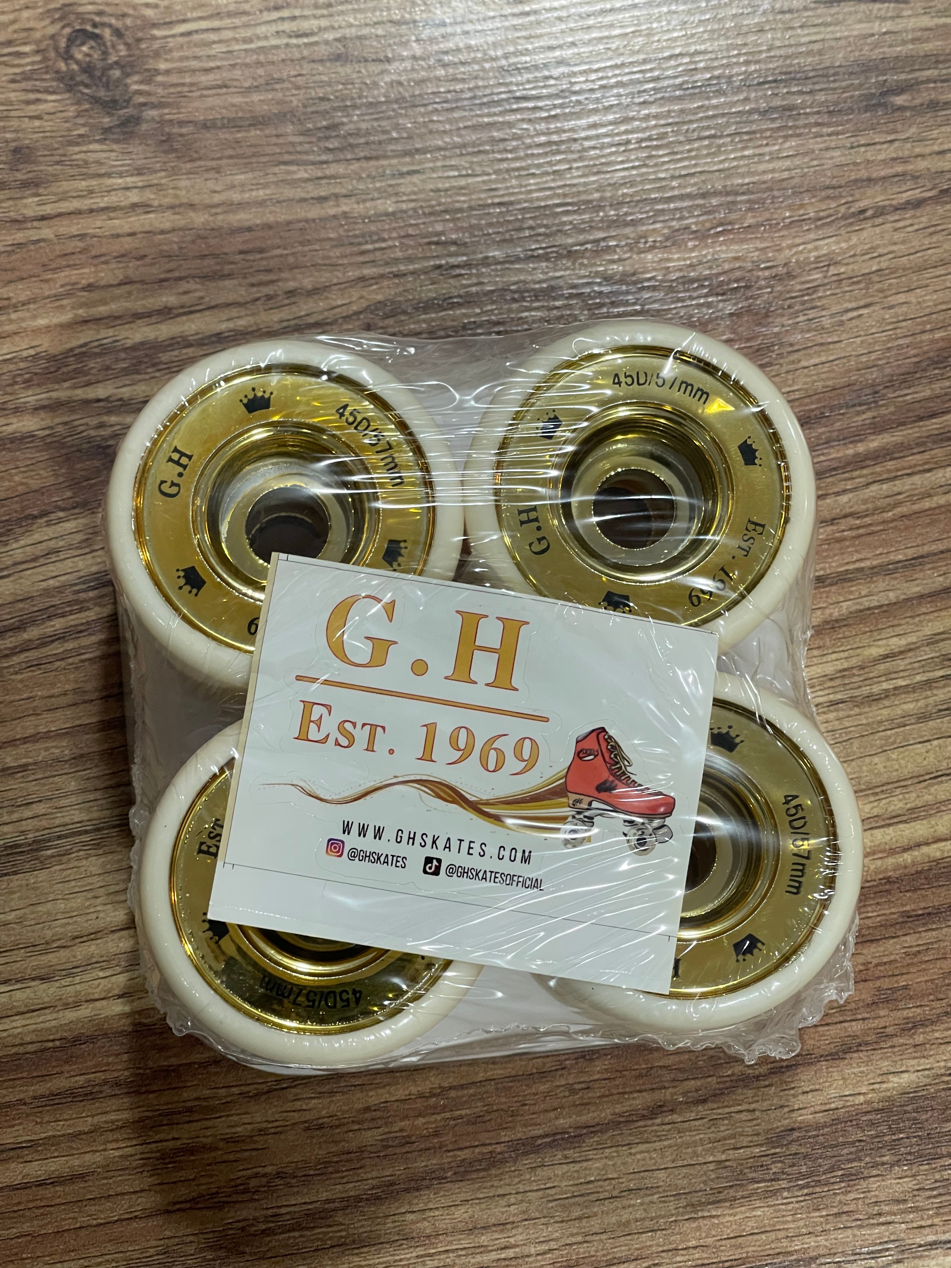 GH Skates 55D& 45D Indoor Wheels
