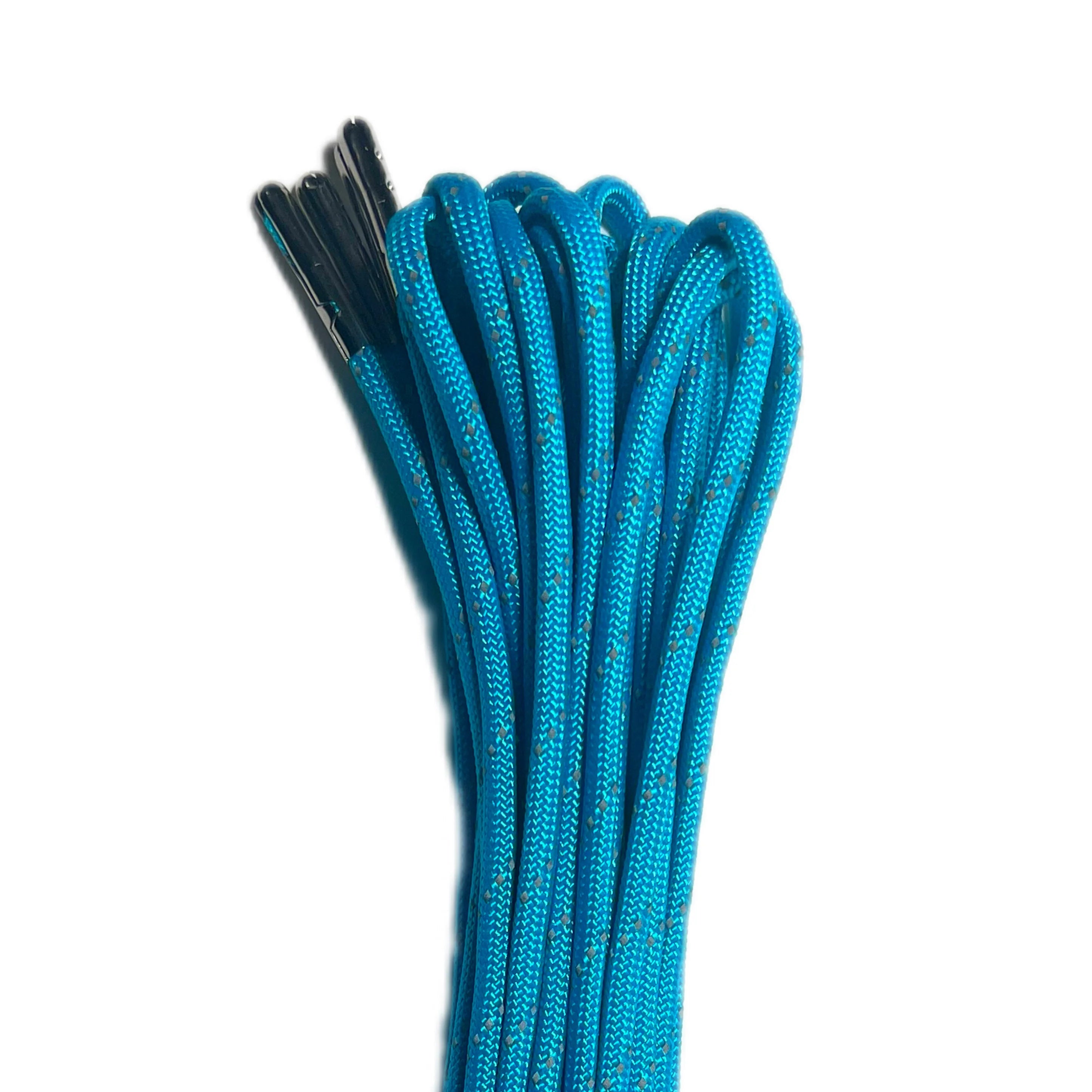 Reflective Paracord Roller Skate Laces by Drip Laces