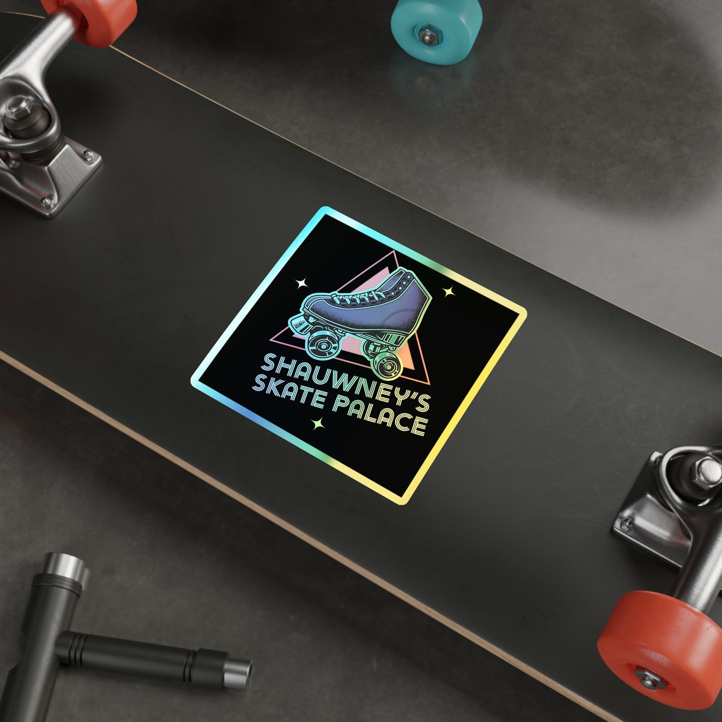Holographic Shauwney's Skate Palace Sticker