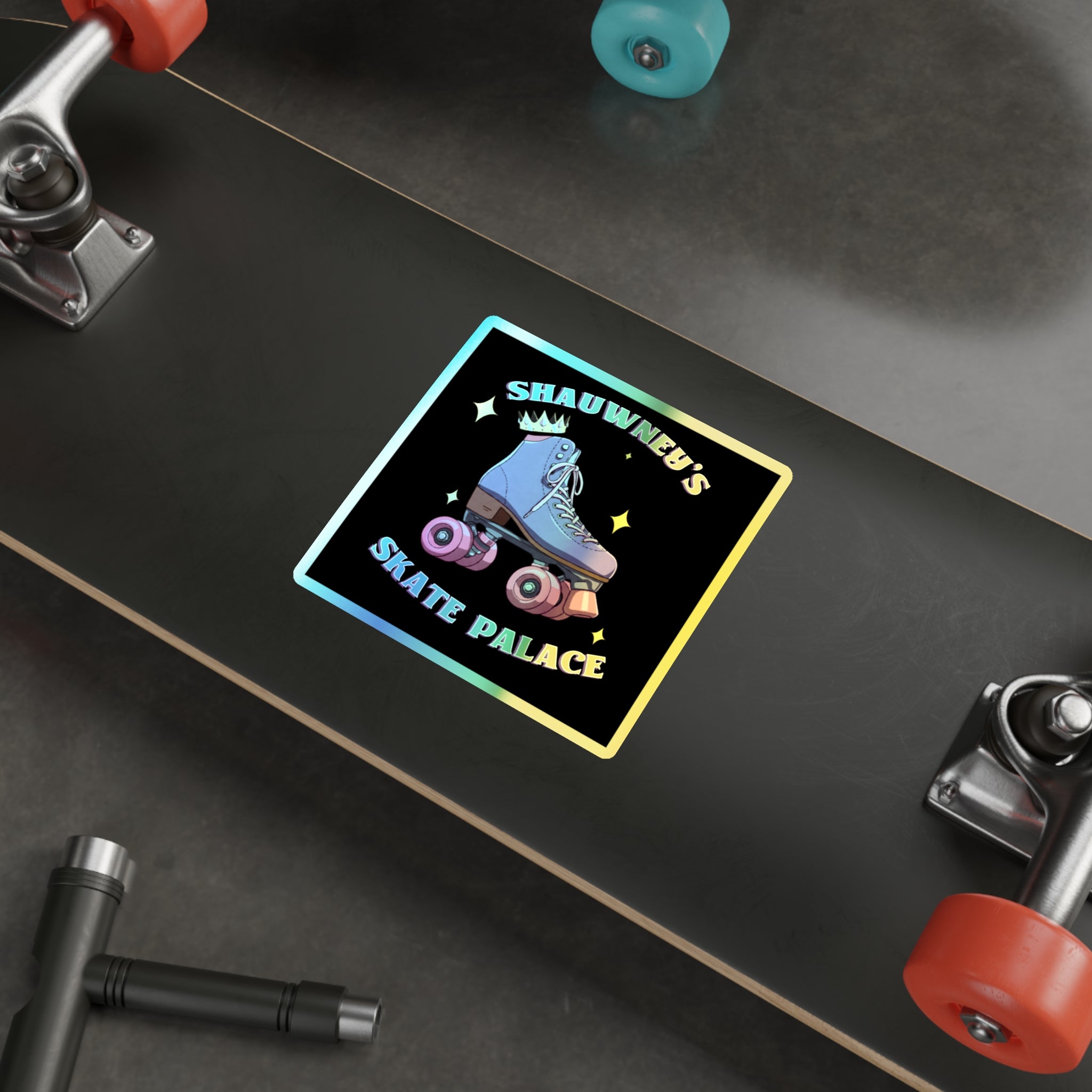 Holographic Shauwney's Skate Palace Sticker