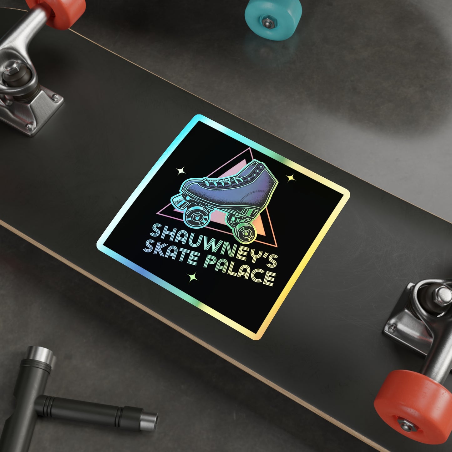 Holographic Shauwney's Skate Palace Sticker