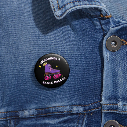 Shauwney's Skate Palace Pin Button