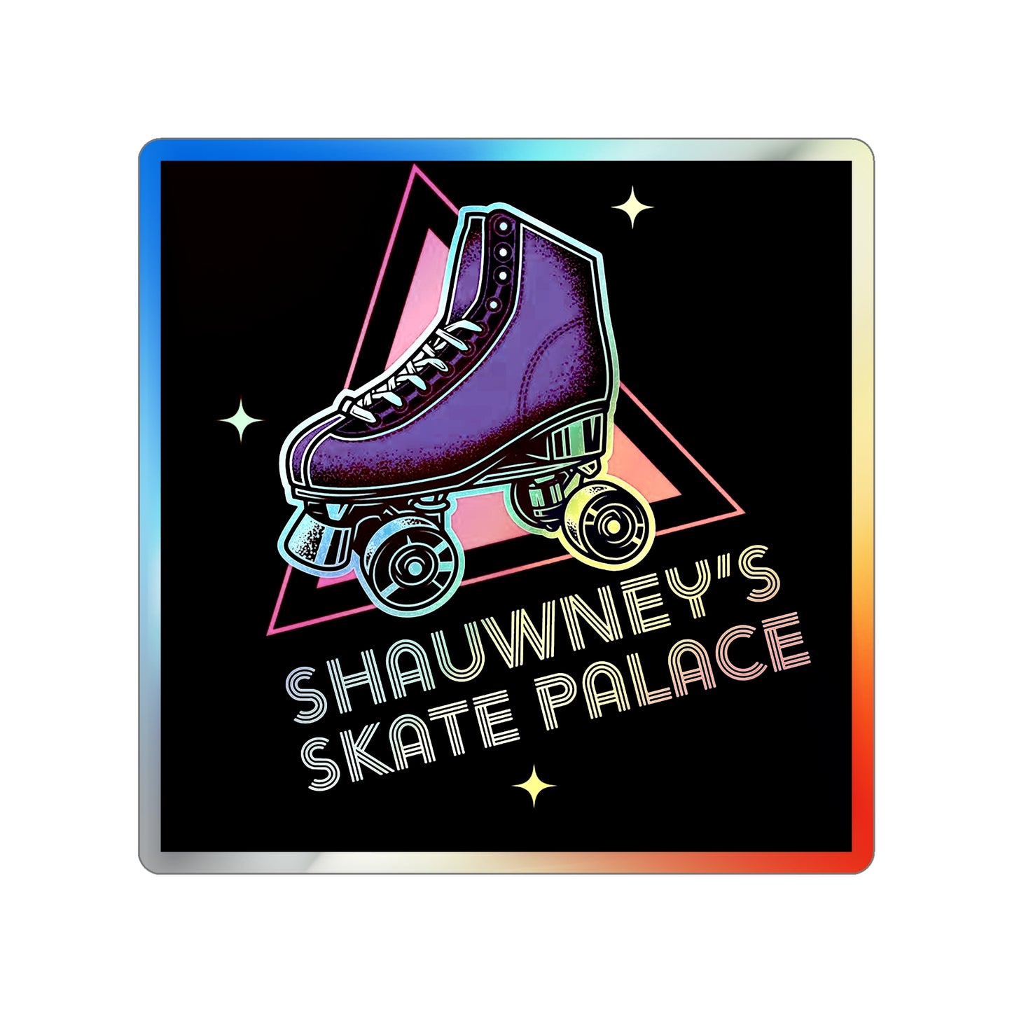 Holographic Shauwney's Skate Palace Sticker