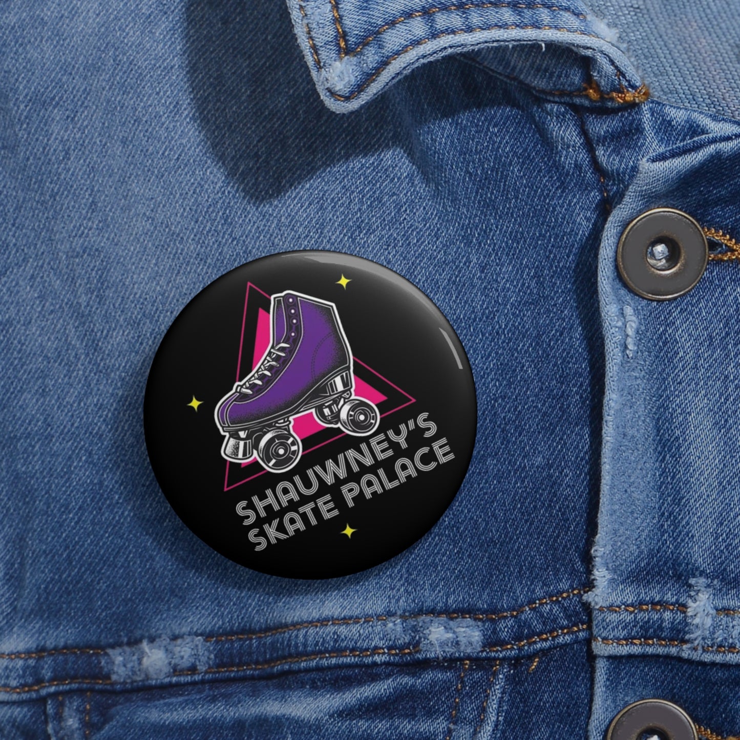 Shauwney's Skate Palace Pin Button