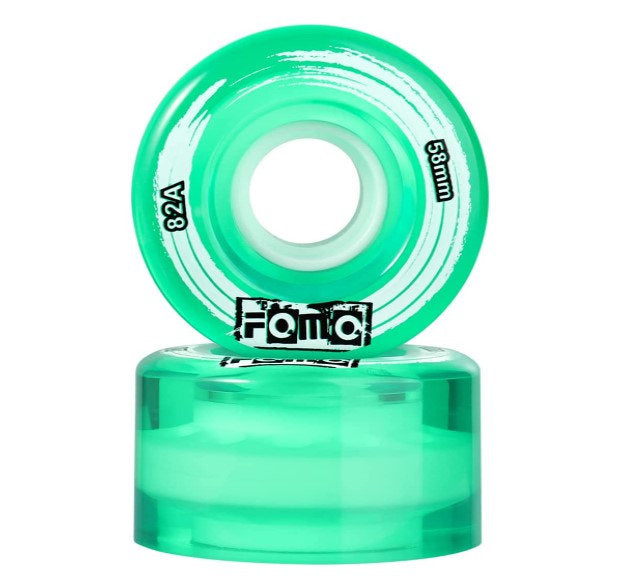 FOMOTEAM LED & Regular Hybrid Indoor/Outdoor Wheels 82A