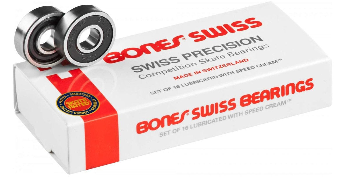 Bones Swiss Precision Roller Skate Bearings