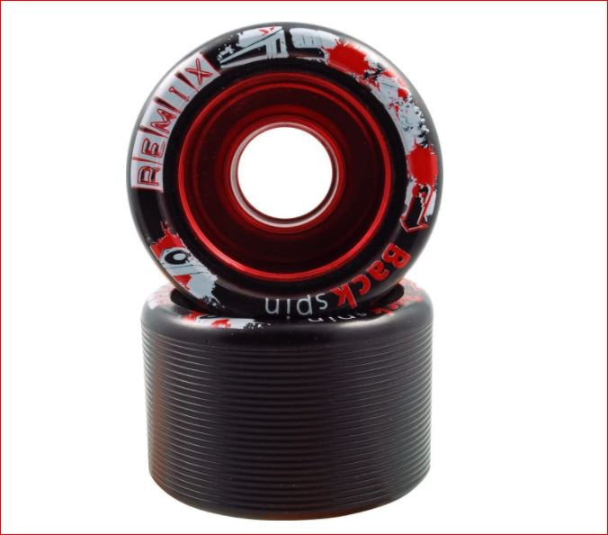Backspin REMIX Speed Skate Indoor Wheels 92a