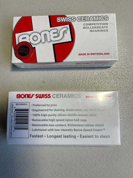 Bones Swiss Ceramics Roller Skate Bearings