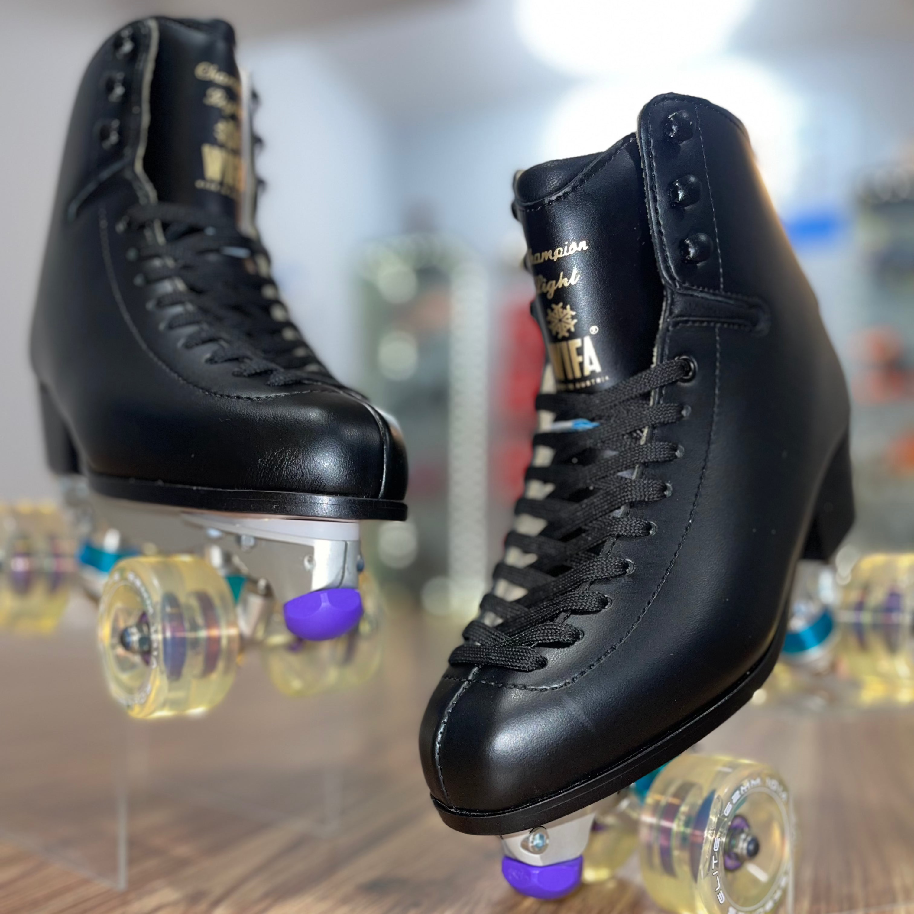 WIFA Black All Leather Champion Light W/Variant C Frame