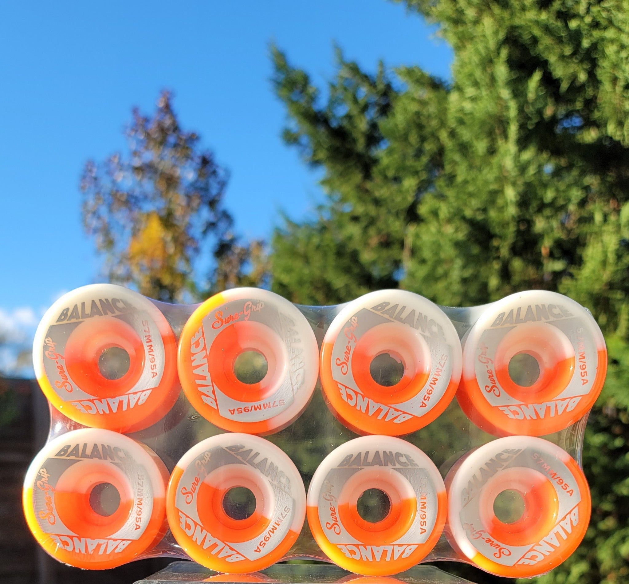 Sure-Grip Balance Indoor Wheels 95a