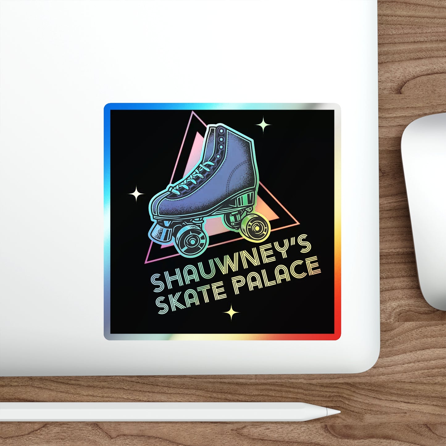 Holographic Shauwney's Skate Palace Sticker