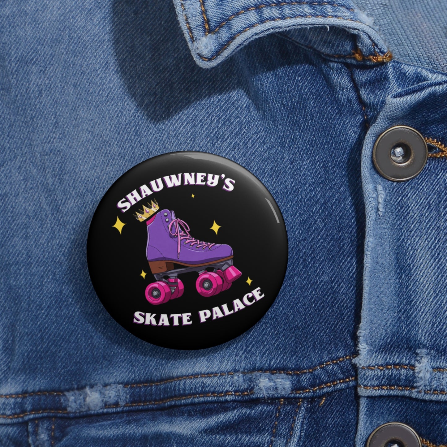 Shauwney's Skate Palace Pin Button