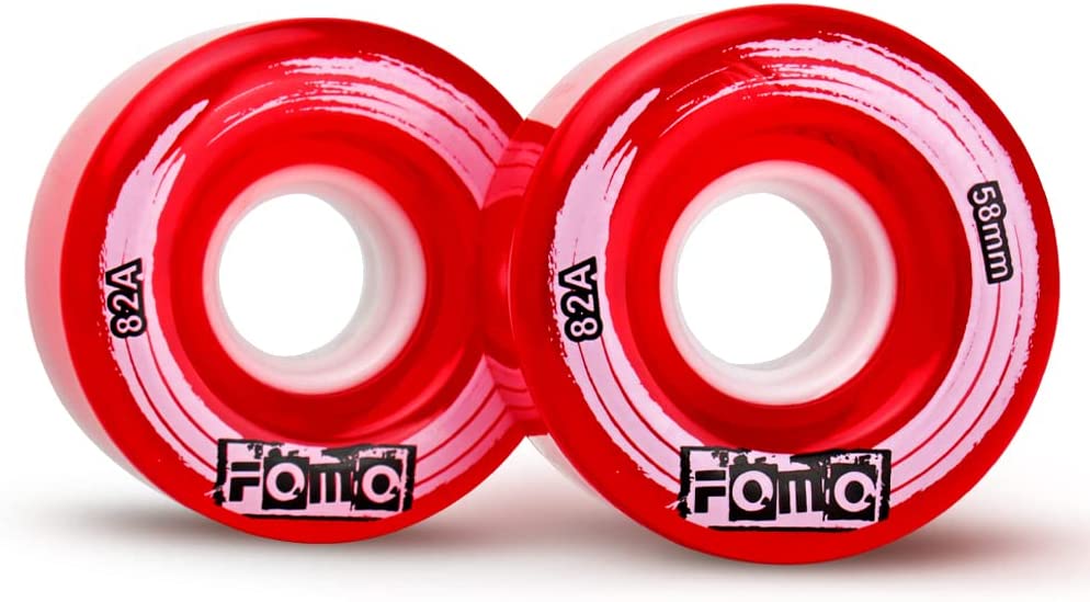 FOMOTEAM LED & Regular Hybrid Indoor/Outdoor Wheels 82A