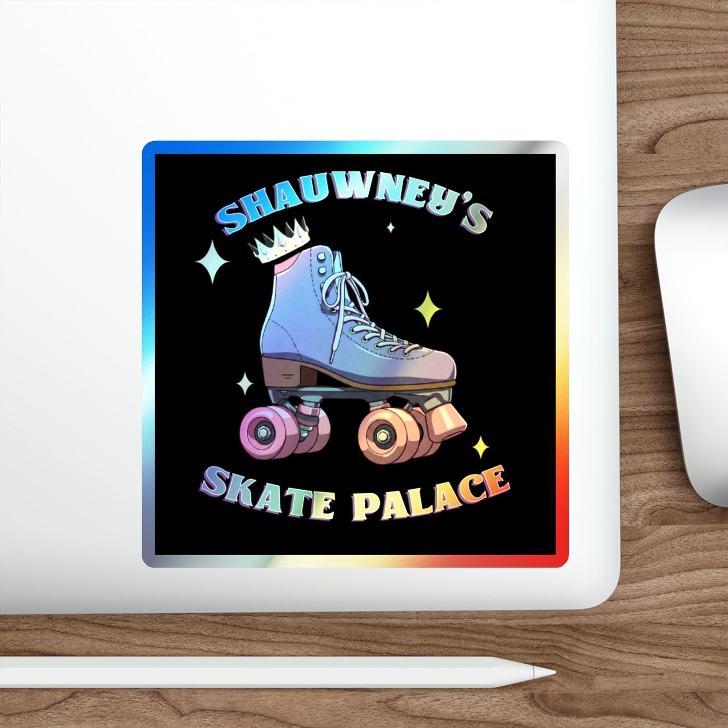 Holographic Shauwney's Skate Palace Sticker