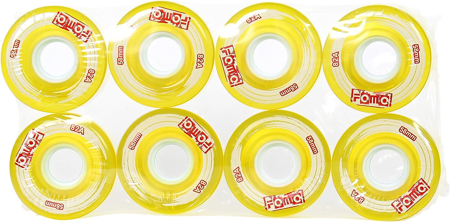 FOMOTEAM LED & Regular Hybrid Indoor/Outdoor Wheels 82A