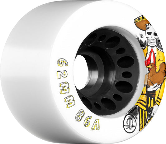 Roller Bones Day of the Dead Indoor Wheels 62mm