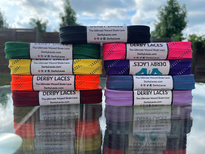 Derby Core Waxed 10MM Laces (Flat)