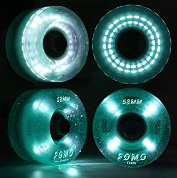 FOMOTEAM LED & Regular Hybrid Indoor/Outdoor Wheels 82A