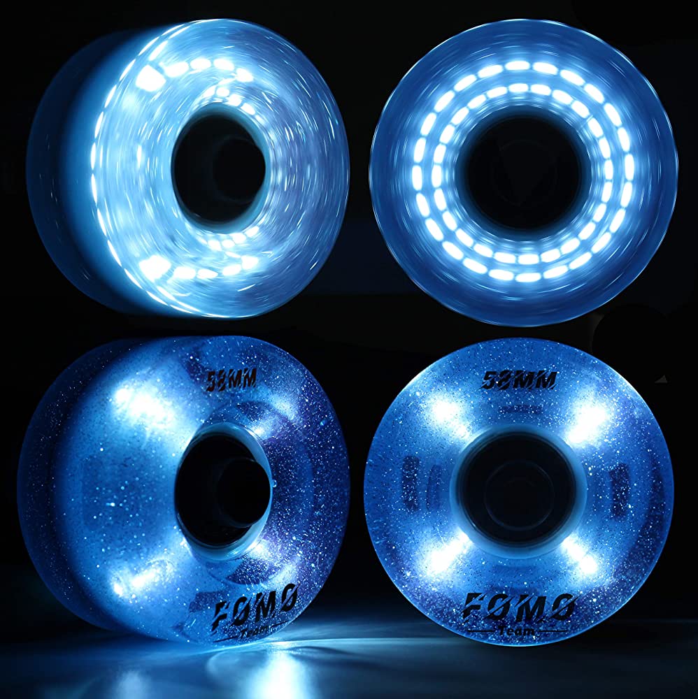 FOMOTEAM LED & Regular Hybrid Indoor/Outdoor Wheels 82A
