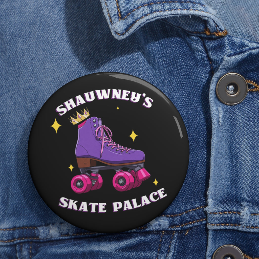 Shauwney's Skate Palace Pin Button