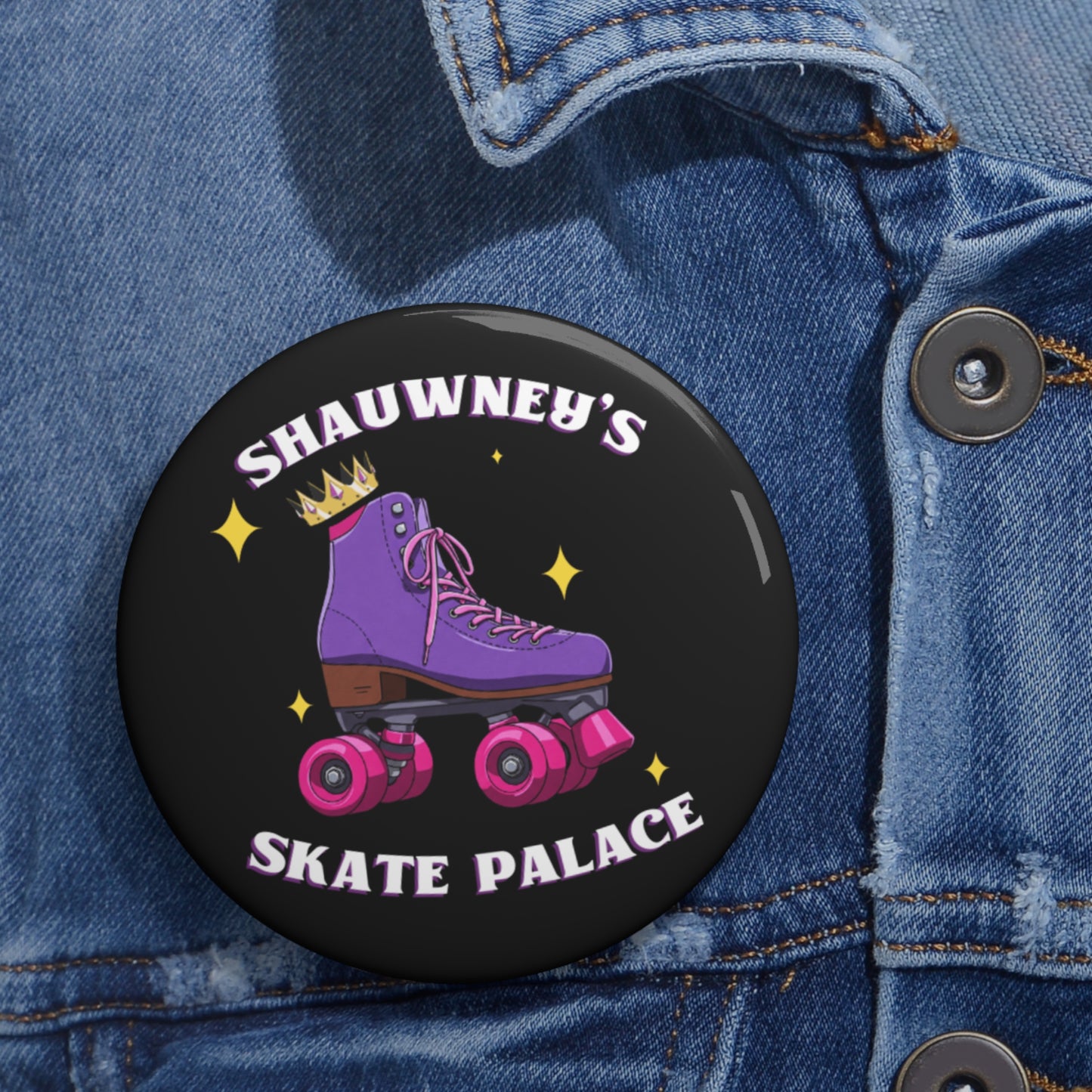 Shauwney's Skate Palace Pin Button