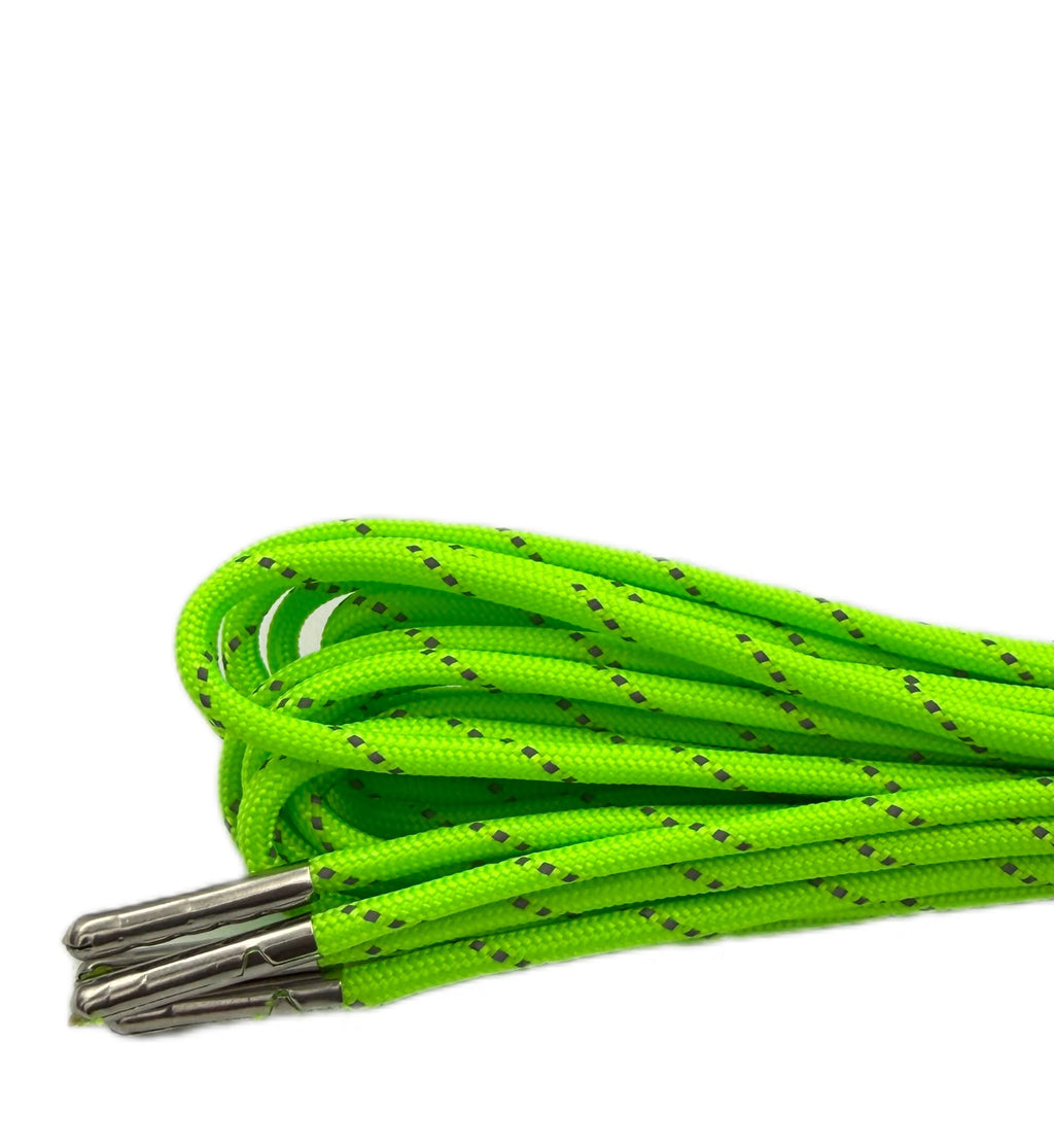 Reflective Paracord Roller Skate Laces by Drip Laces