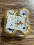 GH Skates High Rebound Pu Quad Roller Skates Wheels 80-82A