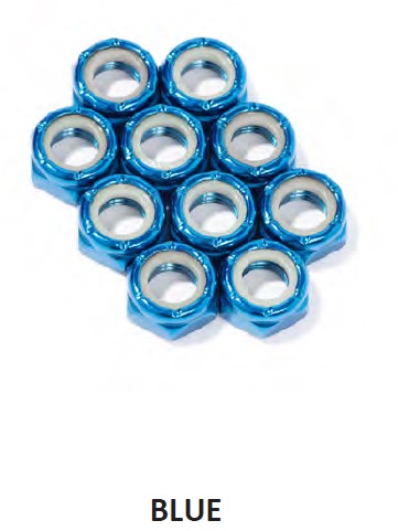 Defiant Upgrades 8MM Axle Nuts Set of 10