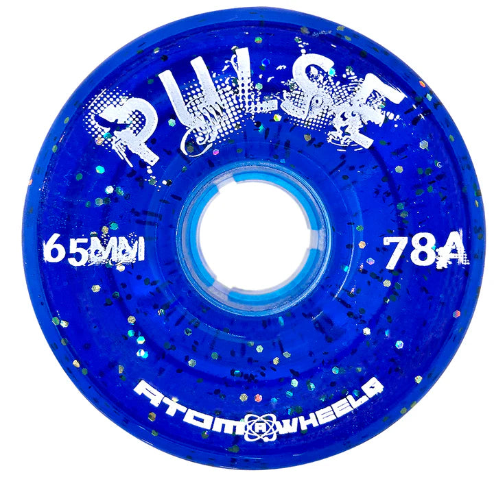 Atom Pulse Glitter Wheels - 78A (SOLD IN PACK OF 4)