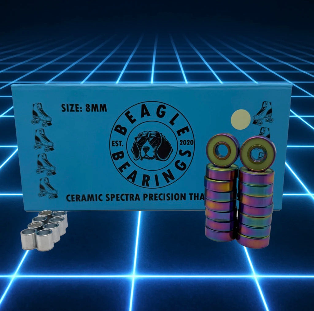 Ceramic Glow in the Dark Beagle Bearings
