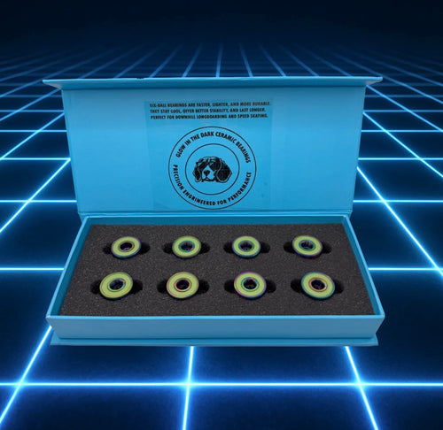 Ceramic Glow in the Dark Beagle Bearings