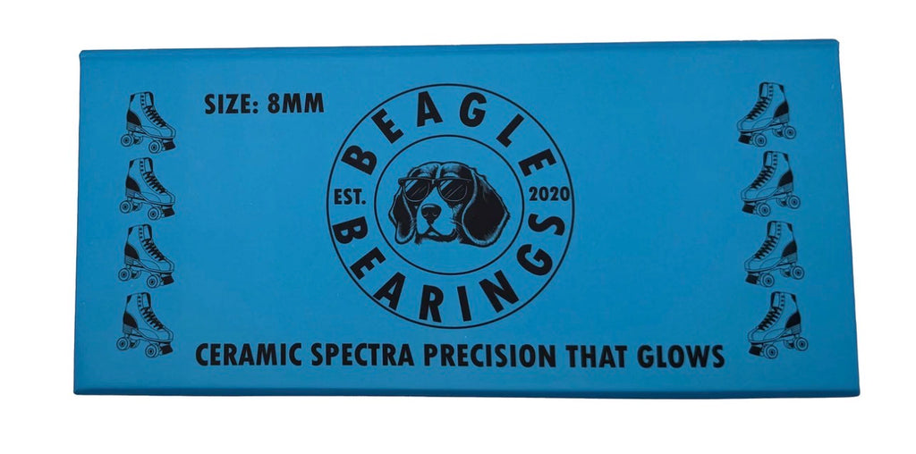 Ceramic Glow in the Dark Beagle Bearings