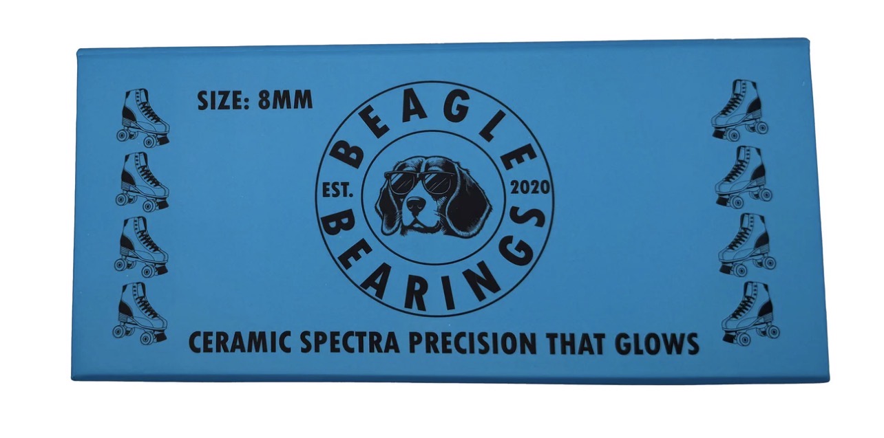 Ceramic Glow in the Dark Beagle Bearings