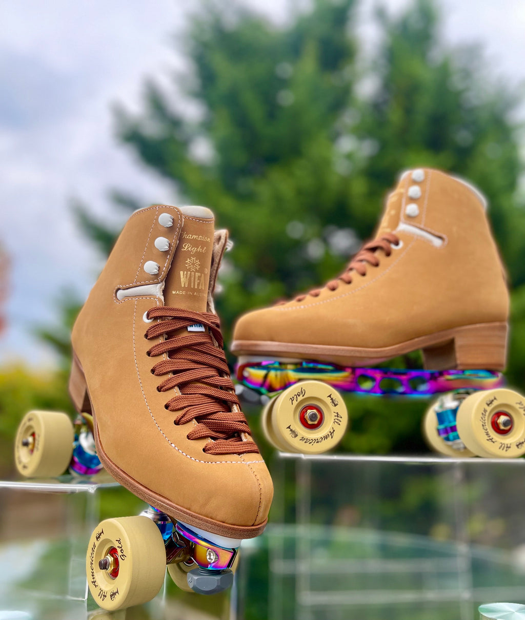 WIFA Nubuck Leather Champion Light - Hazel