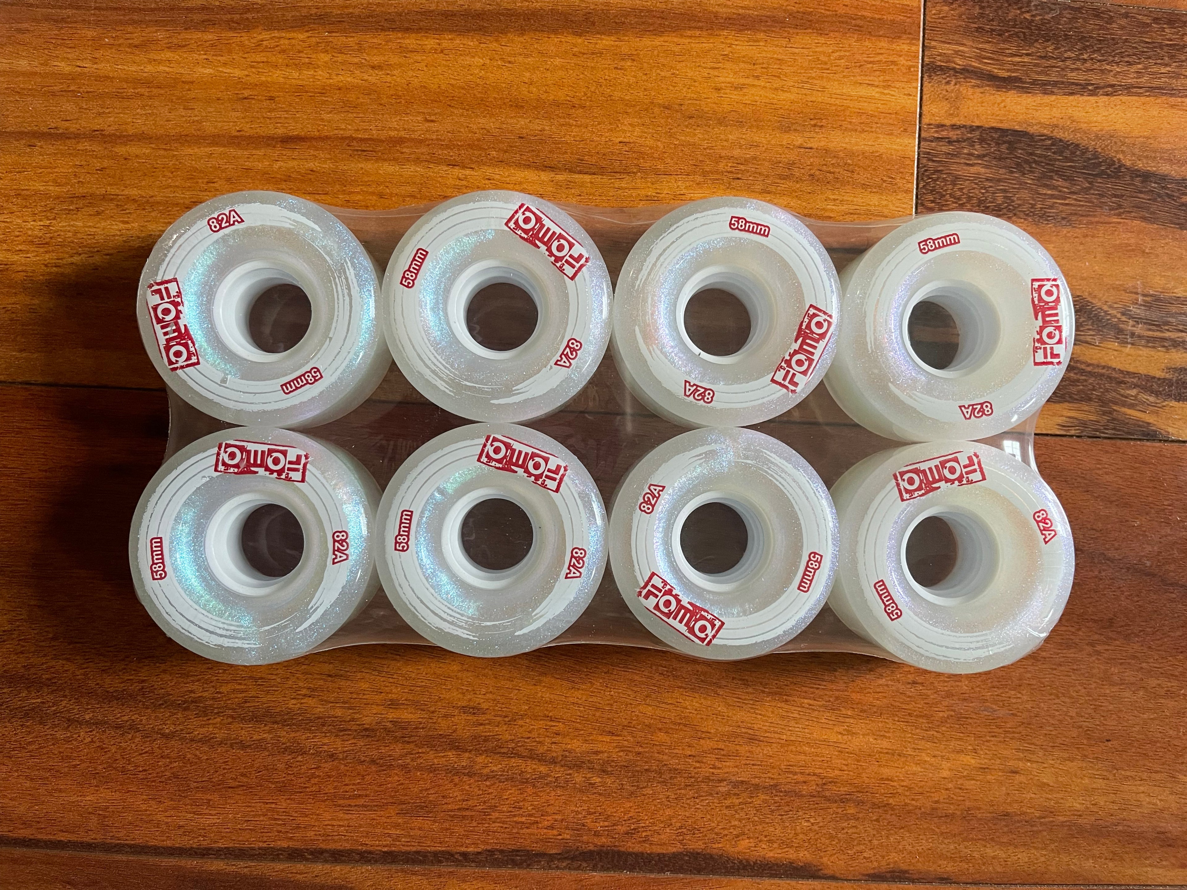 FOMOTEAM LED & Regular Hybrid Indoor/Outdoor Wheels 82A