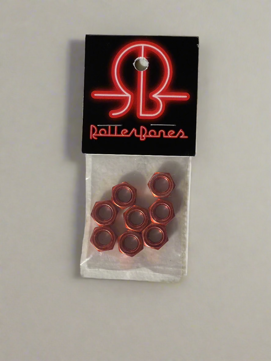 Roller Bones 8MM Axle Nuts