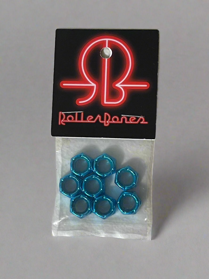 Roller Bones 8MM Axle Nuts