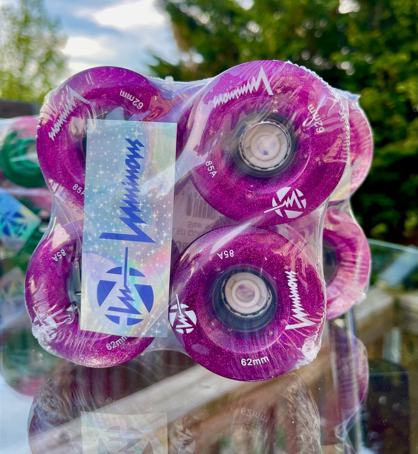 Luminous LED Hybrid Indoor/Outdoor Wheels 85a (Sold in packs of 4)