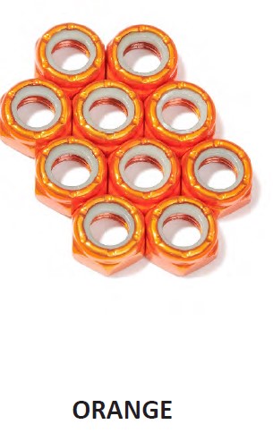 Defiant Upgrades 8MM Axle Nuts Set of 10