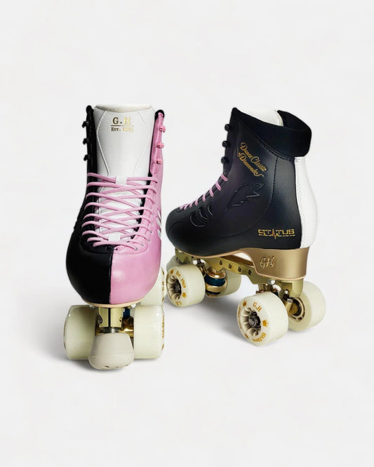 GH Dance Classic Diamond Quad Roller Skates Color Jam (Vanguard or Jaboco frame)