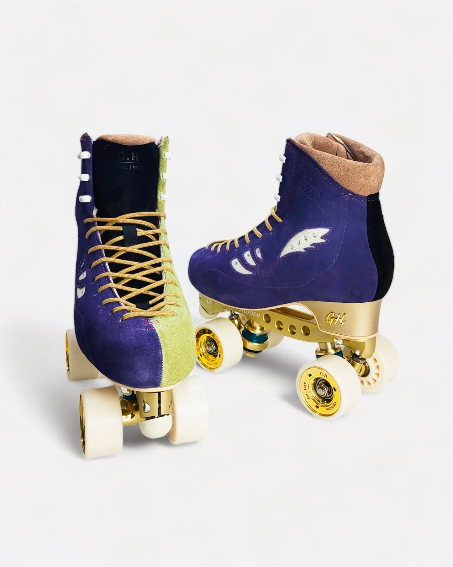 GH Dance Classic Diamond Quad Roller Skates Color Jam (Vanguard or Jaboco frame)