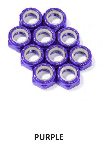 Defiant Upgrades 8MM Axle Nuts Set of 10