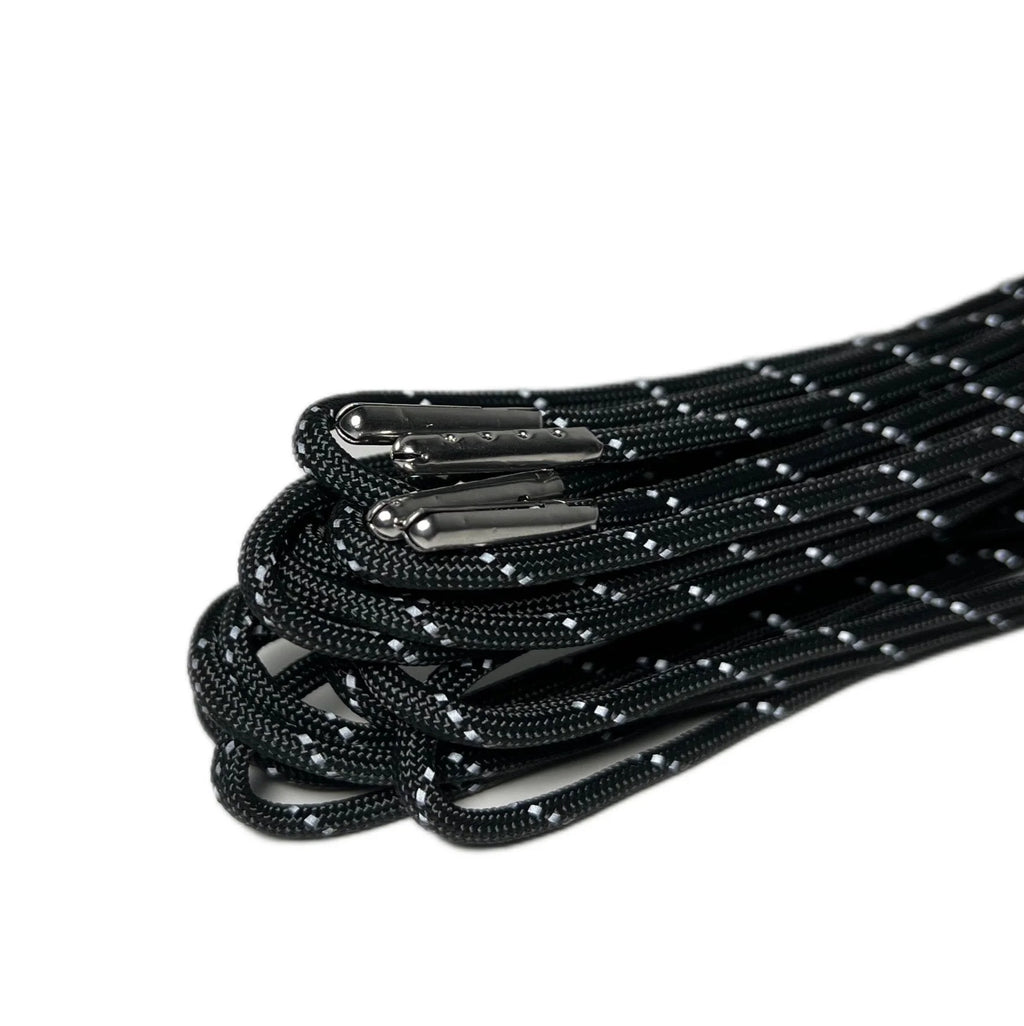 Reflective Paracord Roller Skate Laces by Drip Laces
