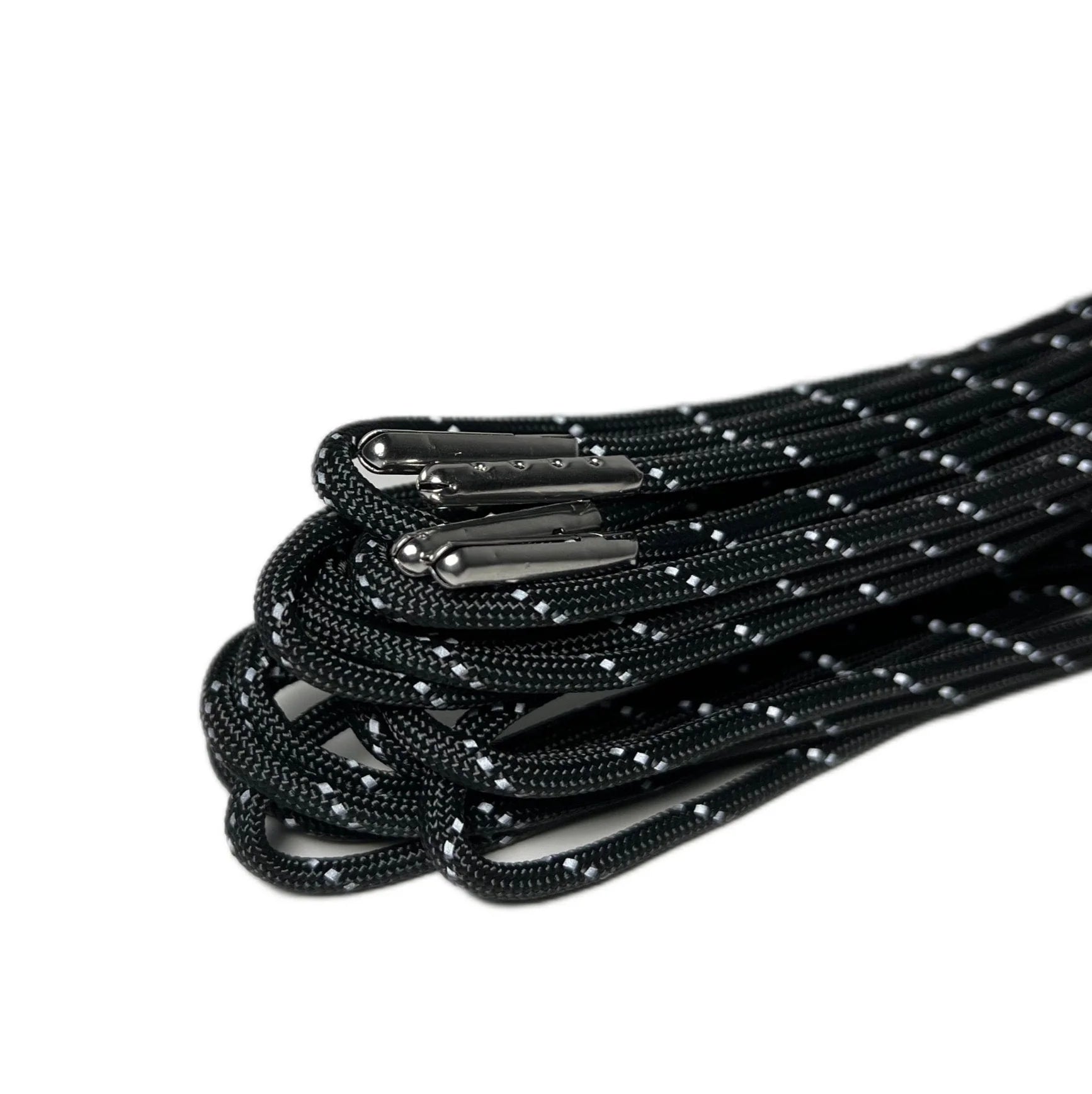 Reflective Paracord Roller Skate Laces by Drip Laces
